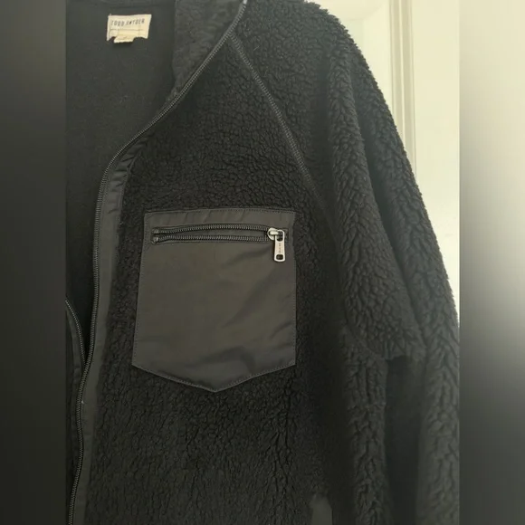 Todd Snyder Italian Recycled Fleece Full Zip Jacket Size M NWOT